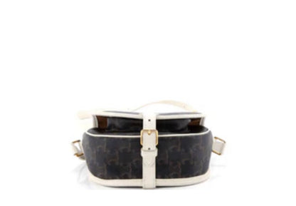 Celine
Folco Bag Triomphe Coated Canvas Medium