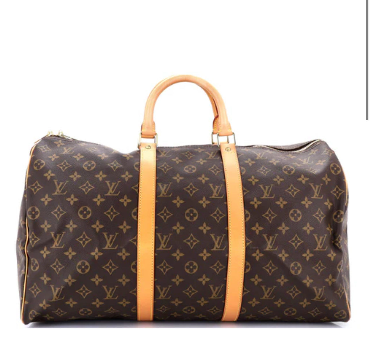 Louis Vuitton Keepall Bag Monogram Canvas 50