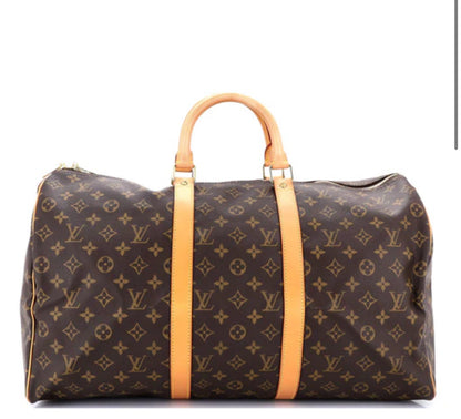 Louis Vuitton Keepall Bag Monogram Canvas 50