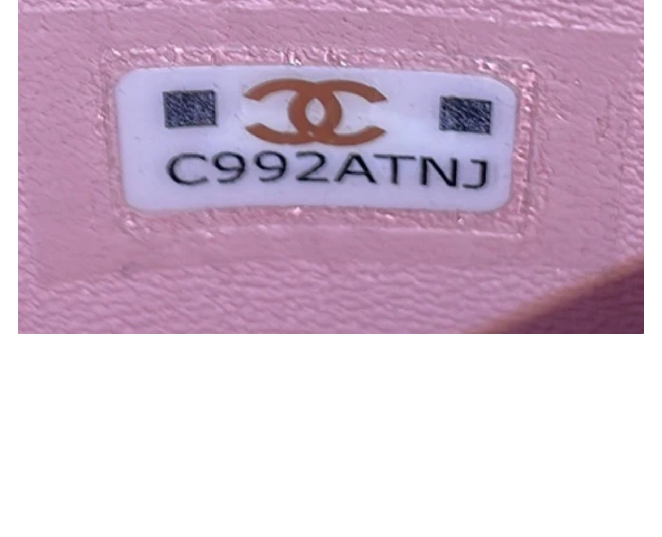 Chanel
Coco Enamel Top Handle Flap Bag Quilted Lambskin Small