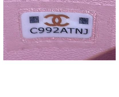 Chanel
Coco Enamel Top Handle Flap Bag Quilted Lambskin Small