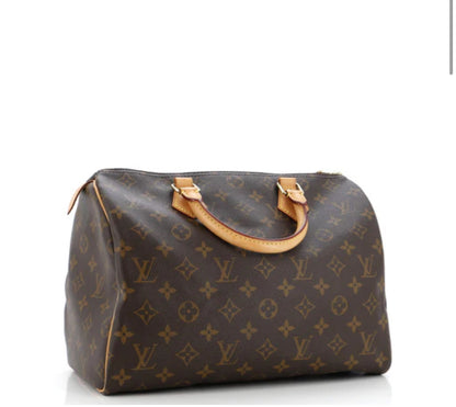 Louis Vuitton Speedy Handbag Monogram Canvas 30