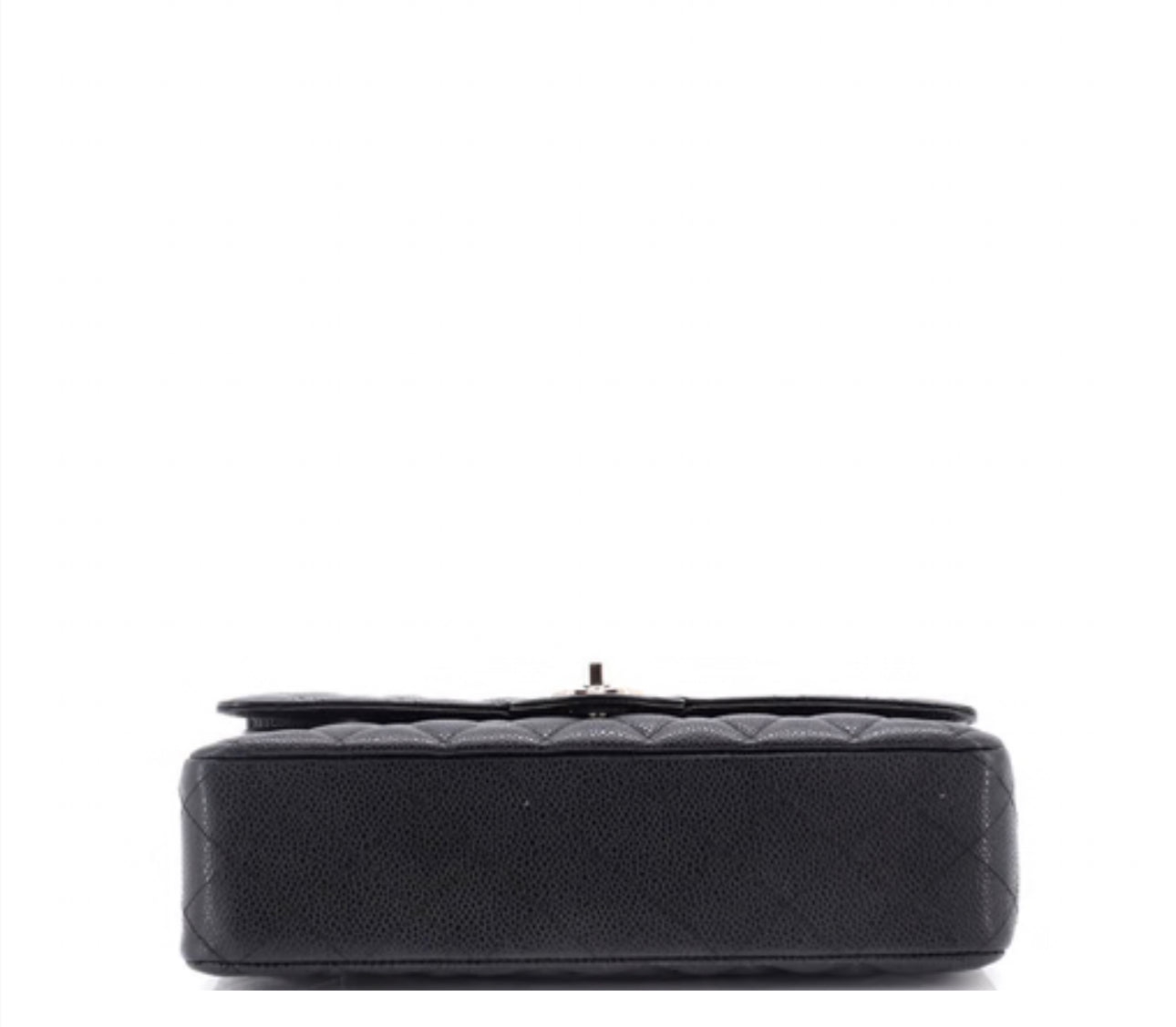 Chanel
Vintage Classic Double Flap Bag Quilted Caviar Medium