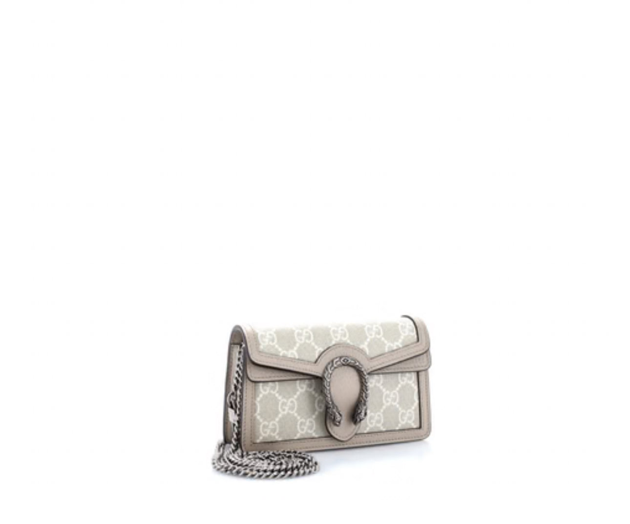 Gucci
Dionysus Bag GG Coated Canvas with Leather Super Mini