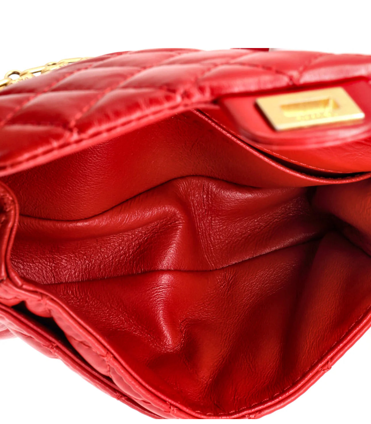 Chanel Reissue 2.55 Belt Bag Quilted Aged Calfskin