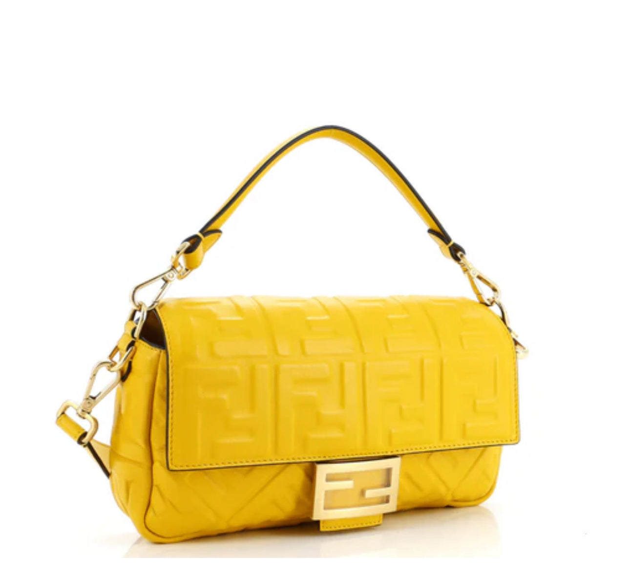 Fendi
Baguette NM Bag Zucca Embossed Leather Medium