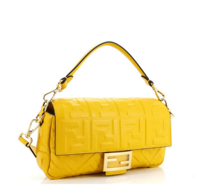 Fendi
Baguette NM Bag Zucca Embossed Leather Medium