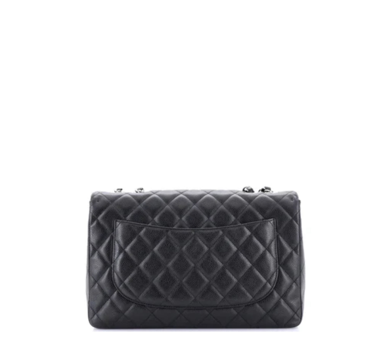 Chanel
Classic Single Flap Bag Quilted Caviar Jumbo