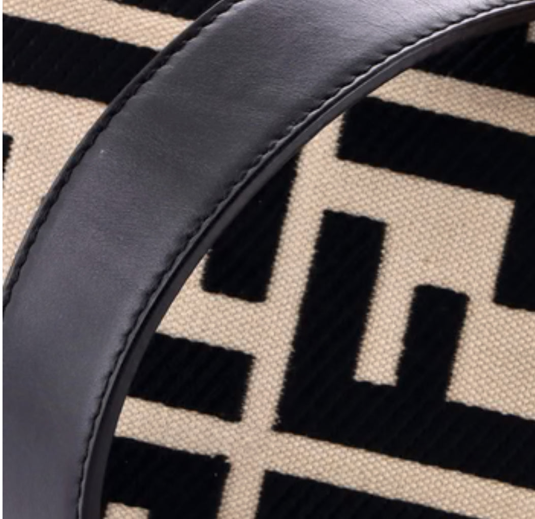 Fendi
Mon Tresor Bucket Bag Zucca Embroidered Canvas Mini