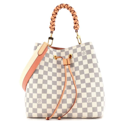 Louis Vuitton Braided Handle NeoNoe Handbag Damier MM