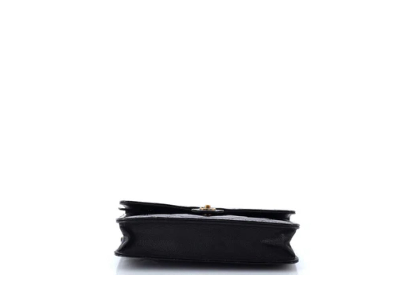 Chanel
CC Eyelet Wallet on Chain Quilted Patent
