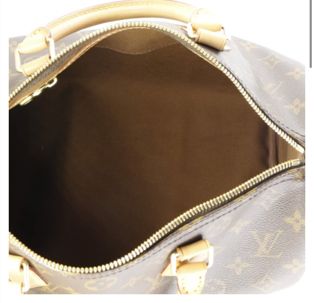 Louis Vuitton Speedy Handbag Monogram Canvas 30