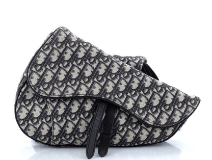 Dior Saddle Crossbody Bag Oblique Canvas