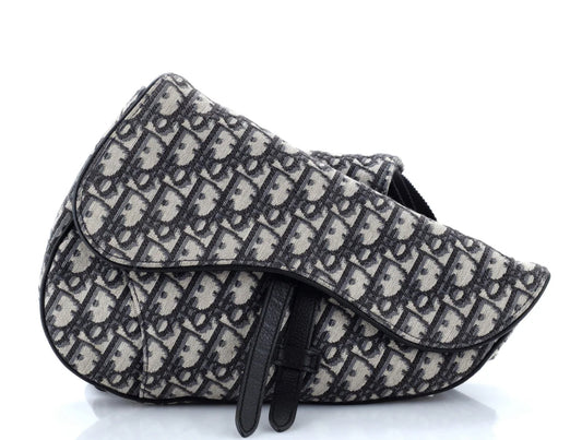 Dior Saddle Crossbody Bag Oblique Canvas
