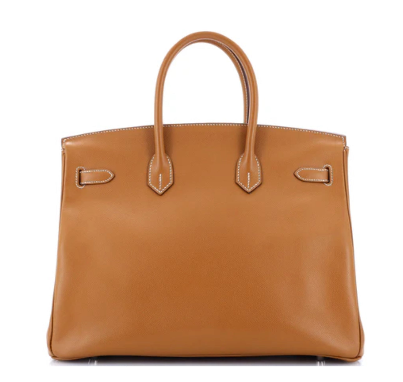 Hermes
Birkin Handbag Gold Epsom with Palladium Hardware 35