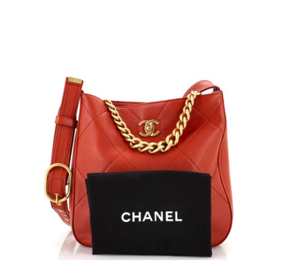 Chanel
Easy Mood Hobo Quilted Calfskin