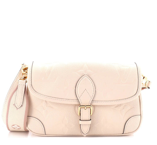 Louis Vuitton Diane NM Handbag Empreinte Leather