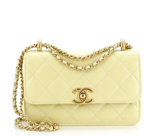 Chanel
Perfect Fit Flap Bag Quilted Calfskin Mini