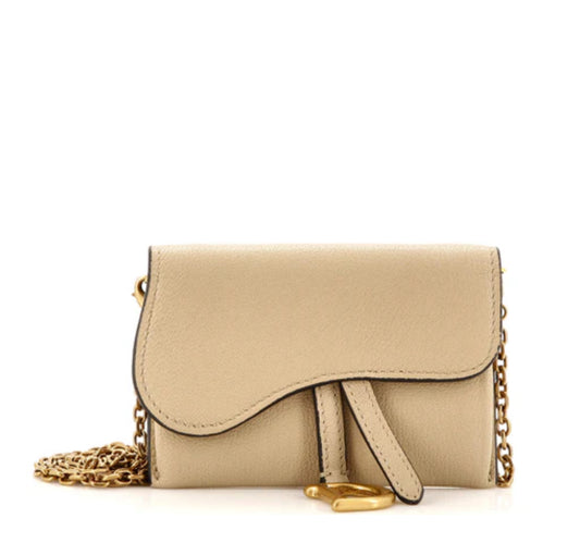Christian Dior
Saddle Nano Pouch Leather