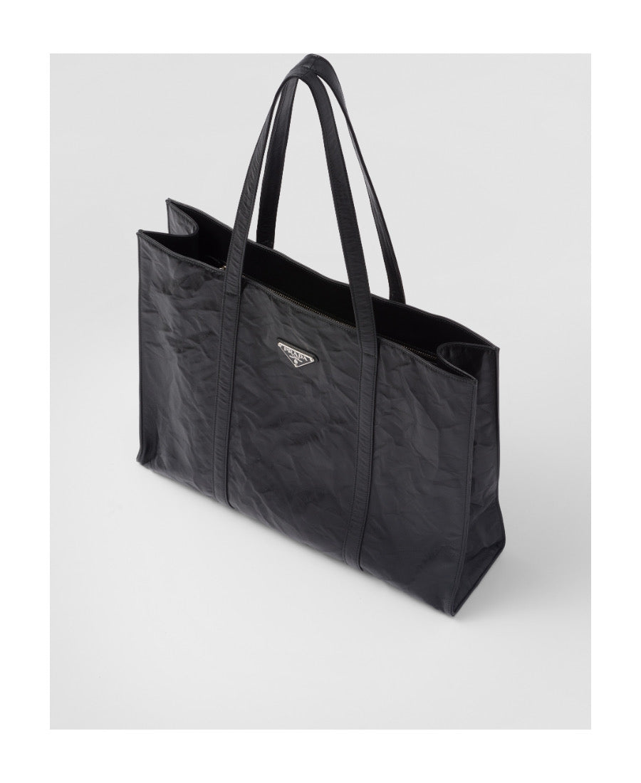 Prada Shopper Tote Nappa Antique Large