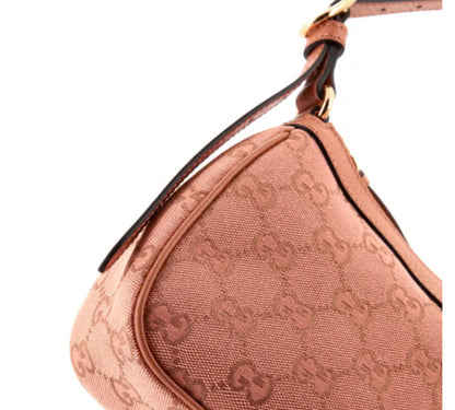 Gucci
Ophidia Zip Pochette Shoulder Bag GG Canvas Small