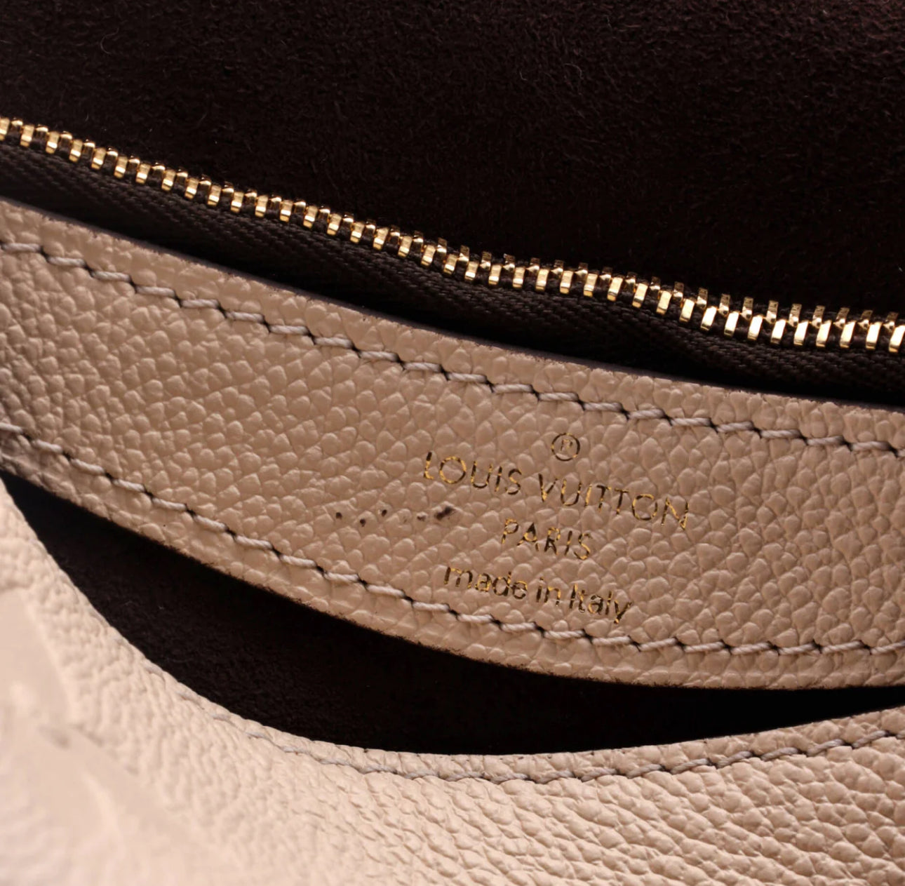 Louis Vuitton Diane NM Handbag Empreinte Leather