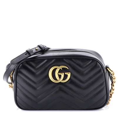 Gucci Marmont Shoulder Bag Matelasse Leather Small