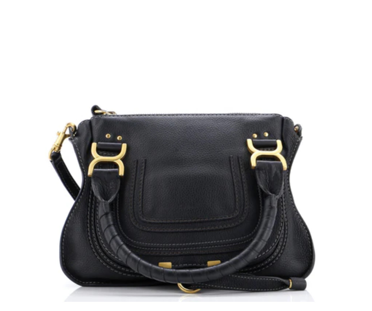 Chloe
Marcie Satchel Leather Small