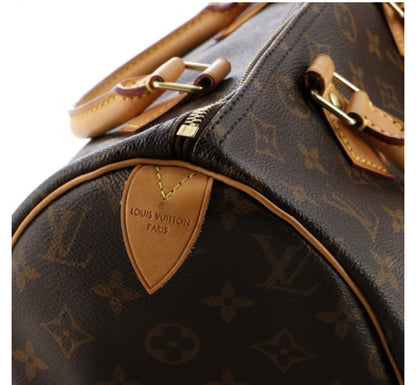 Louis Vuitton Speedy Handbag Monogram Canvas 30