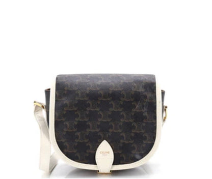 Celine
Folco Bag Triomphe Coated Canvas Medium