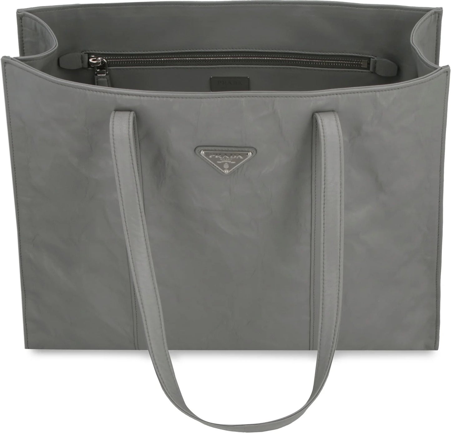 Prada Shopper Tote Nappa Antique Large