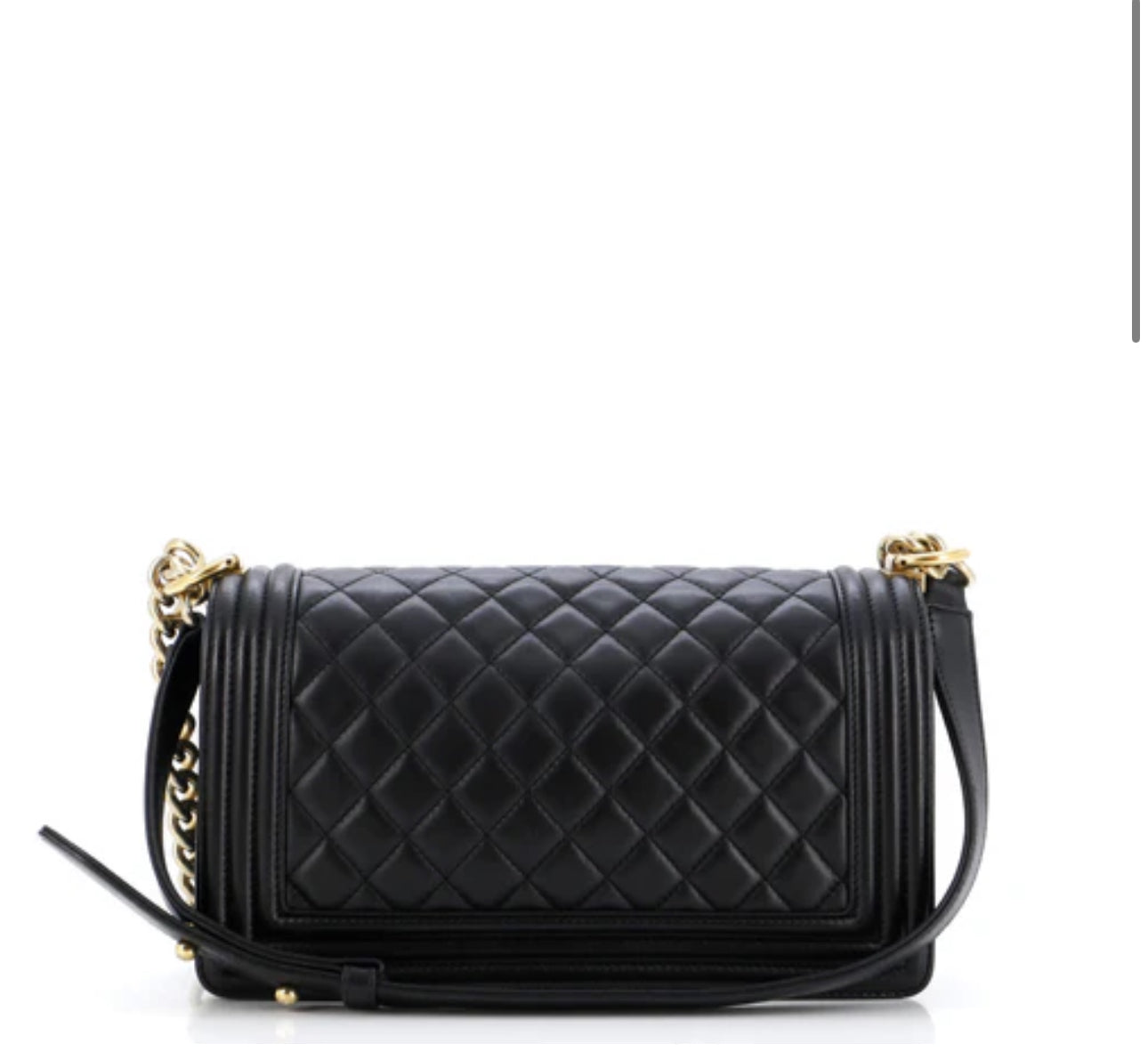 Chanel
Boy Flap Bag Quilted Lambskin Old Medium