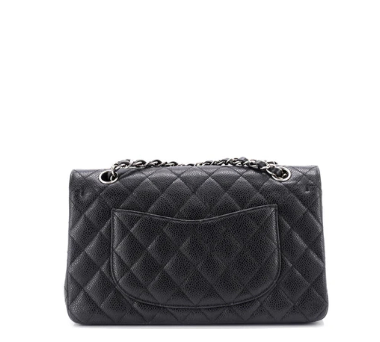 Chanel
Vintage Classic Double Flap Bag Quilted Caviar Medium