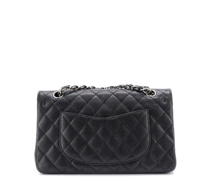 Chanel
Vintage Classic Double Flap Bag Quilted Caviar Medium