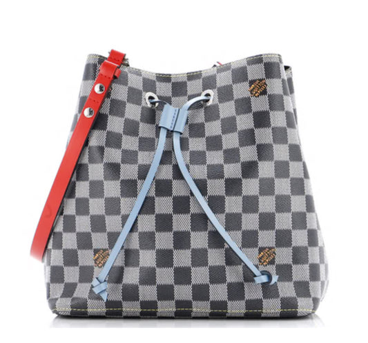 Louis Vuitton NeoNoe Handbag Limited Edition Colored Damier MM