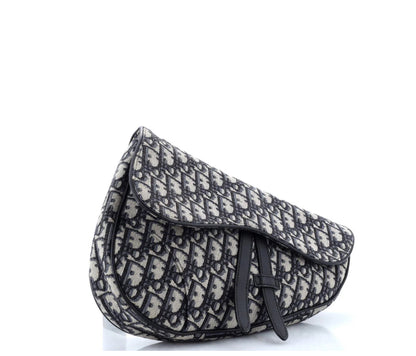 Dior Saddle Crossbody Bag Oblique Canvas
