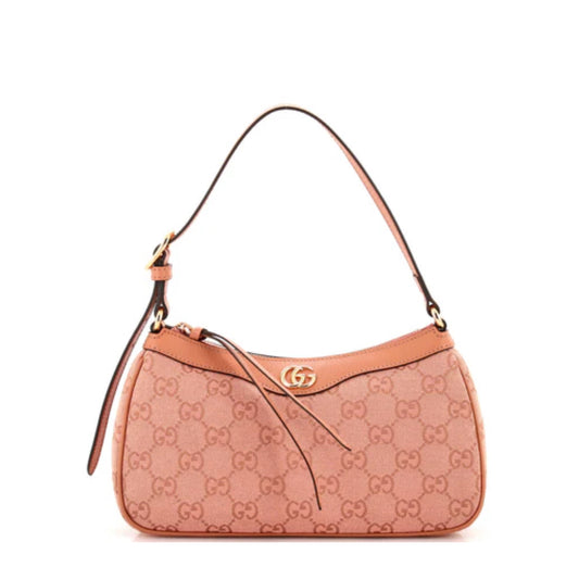 Gucci
Ophidia Zip Pochette Shoulder Bag GG Canvas Small
