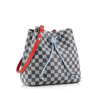 Louis Vuitton NeoNoe Handbag Limited Edition Colored Damier MM