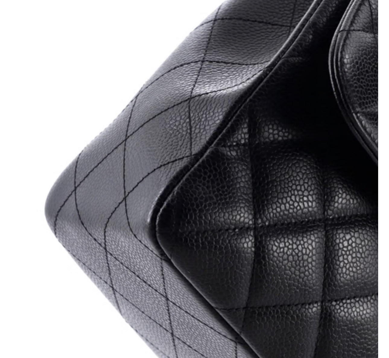 Chanel
Classic Single Flap Bag Quilted Caviar Jumbo