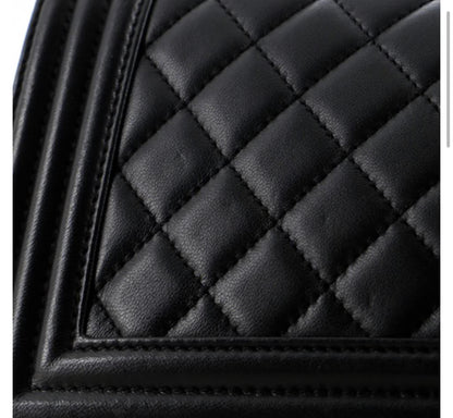 Chanel
Boy Flap Bag Quilted Lambskin Old Medium
