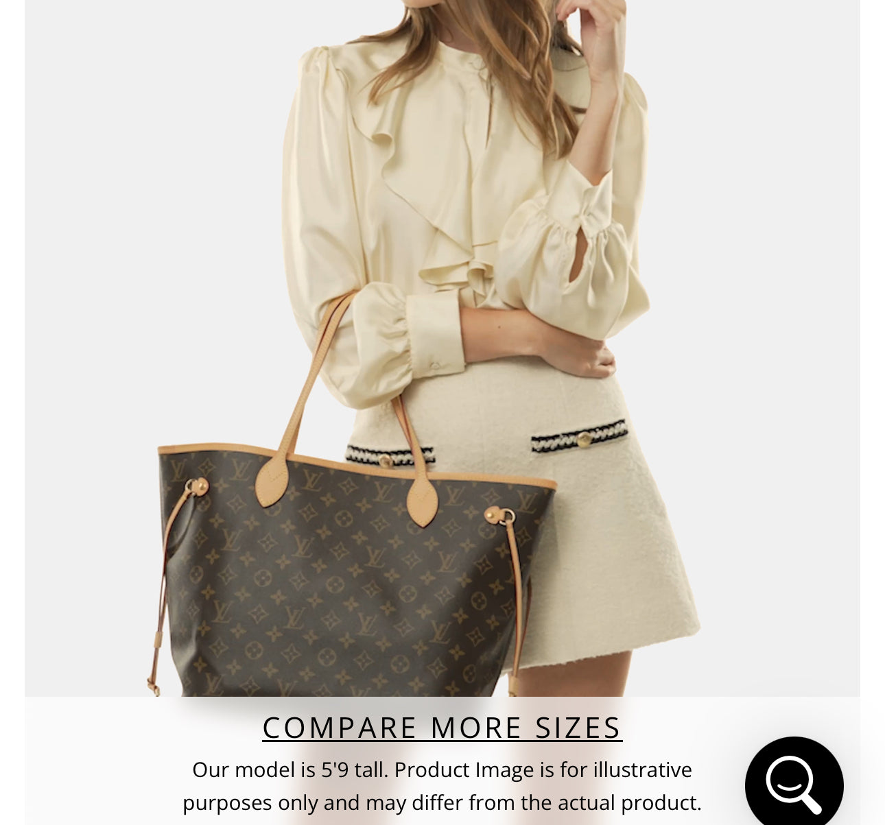 Louis Vuitton Neverfull Tote Monogram Canvas MM