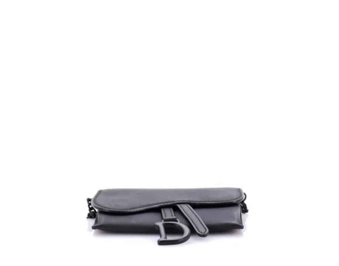 Dior Ultra Matte Saddle Nano Pouch Leather
