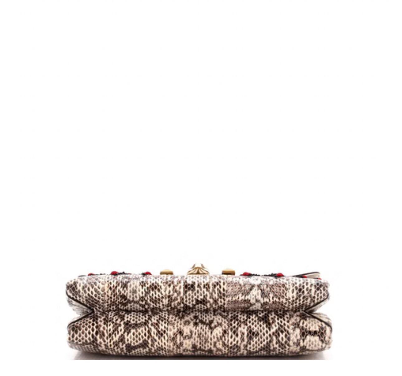 Gucci
Osiride Shoulder Bag Embellished Snakeskin Medium