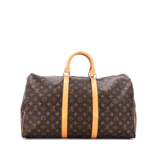 Louis Vuitton Keepall Bag Monogram Canvas 50