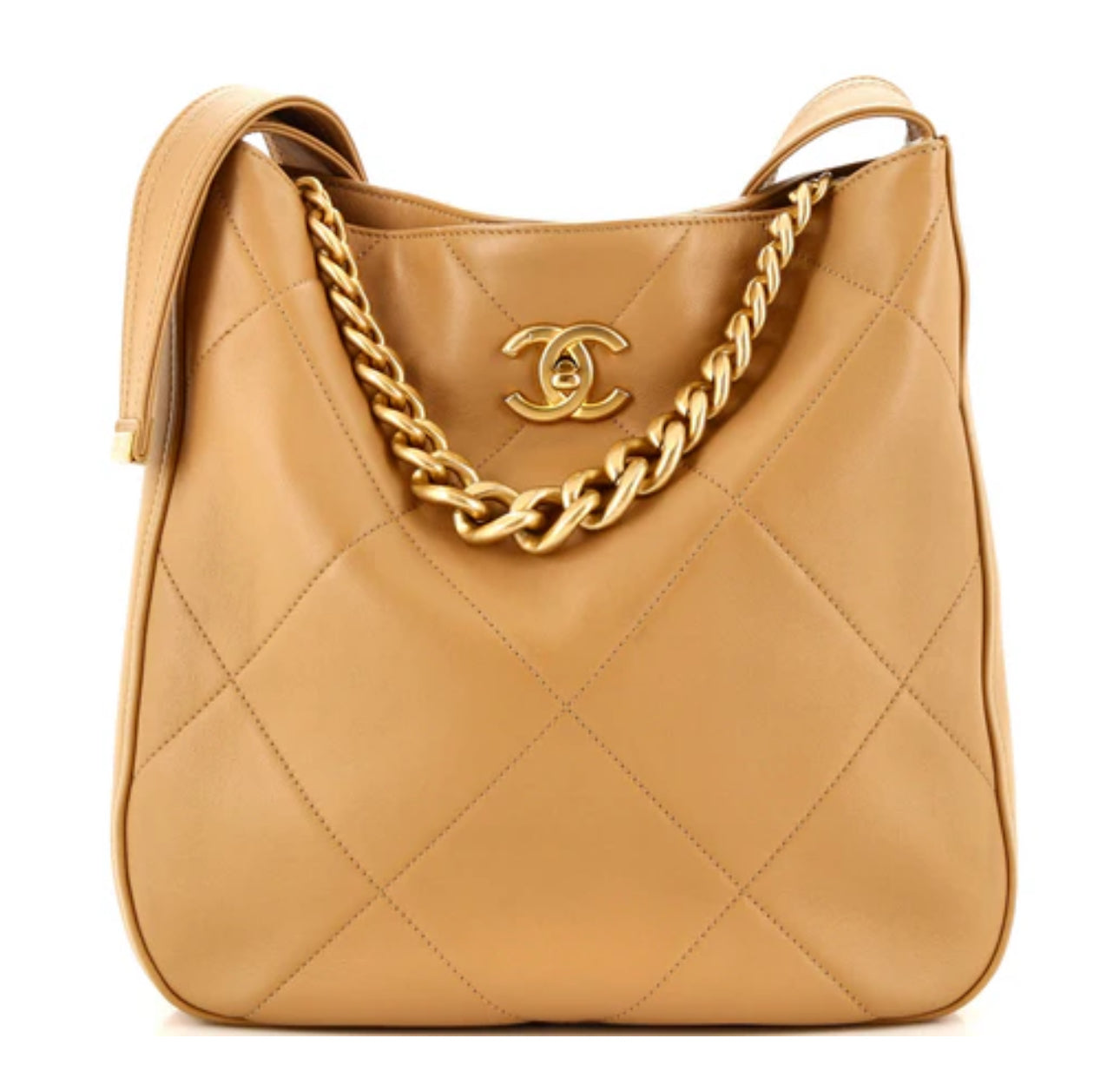 Chanel
Easy Mood Hobo Quilted Calfskin