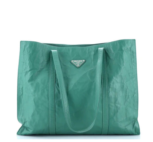 Prada Shopper Tote Nappa Antique Large