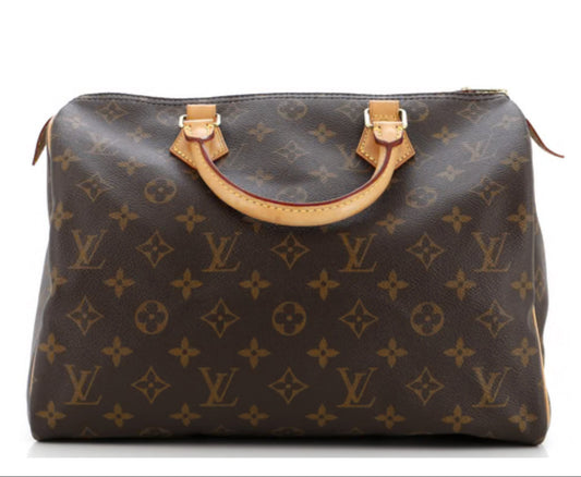 Louis Vuitton Speedy Handbag Monogram Canvas 30