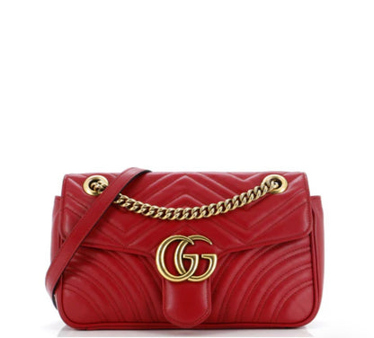 Gucci
GG Marmont Flap Bag Matelasse Leather Small