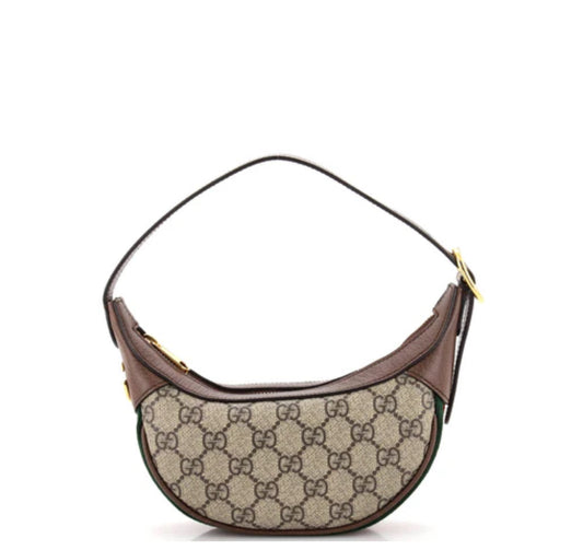 Gucci
Ophidia Zip Hobo GG Coated Canvas Mini